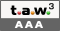 TAW. Level Triple A. WCAG 2.1 WAI